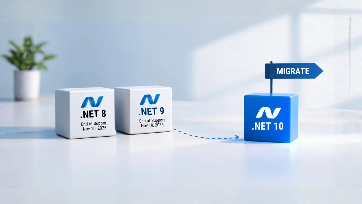 .NET 8 and .NET 9 End of Support: What to Do Now (2026)