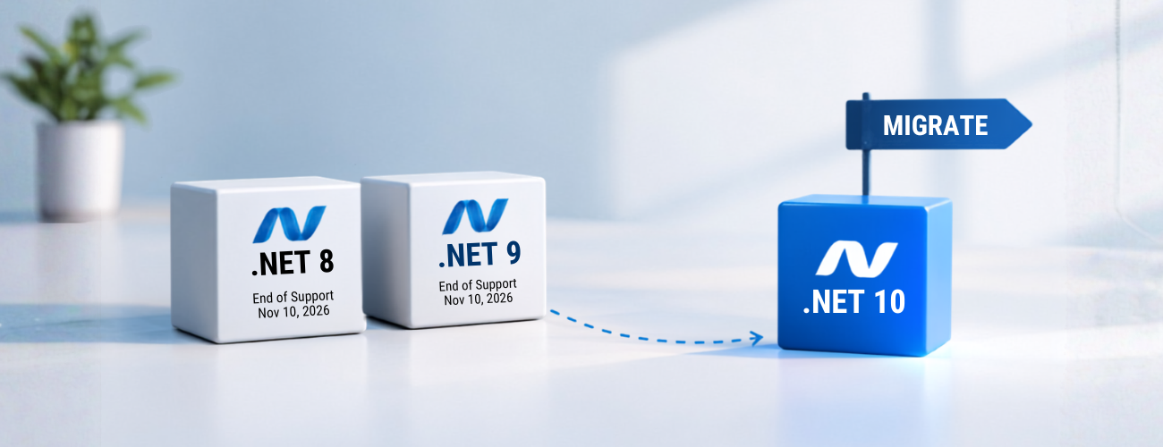 .NET 8 and .NET 9 End of Support: What to Do Now (2026)